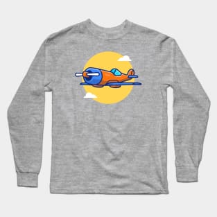 Fighter Plane Long Sleeve T-Shirt